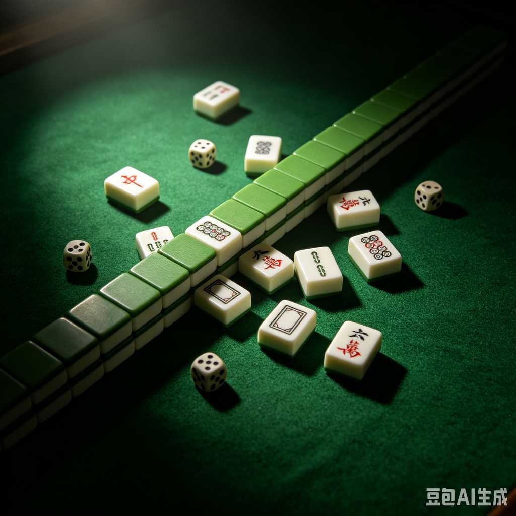 decorative mahjong tiles set