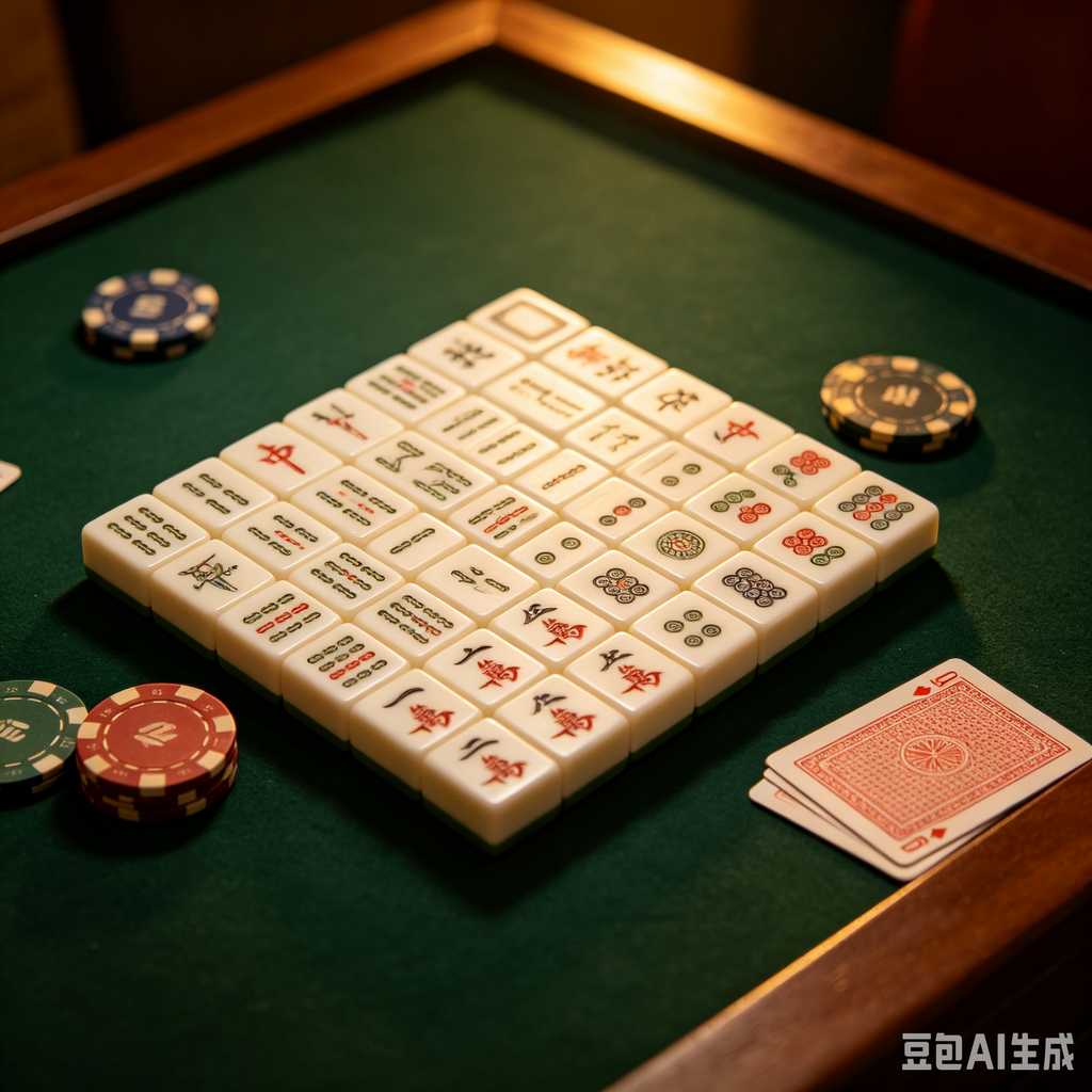 black luxury mahjong set