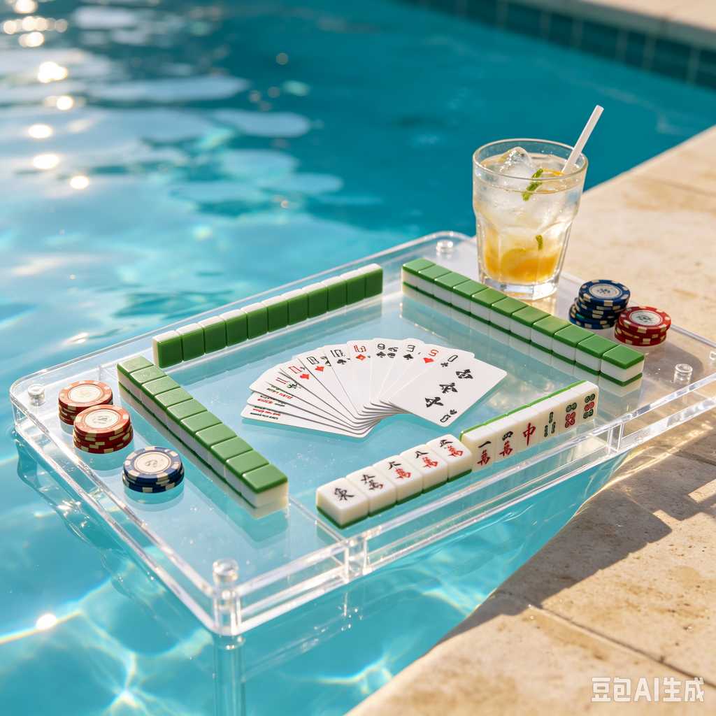 premium resin mahjong tiles